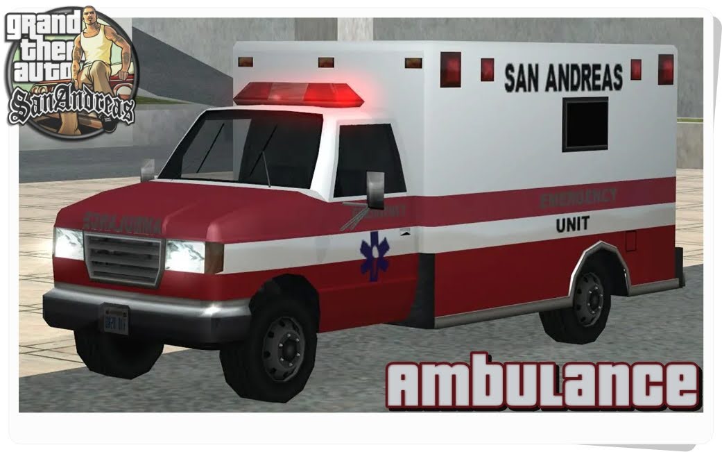 Mobil Ambulance: Stats dan Lokasinya di GTA San Andreas