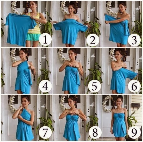 DIY ¿Cómo Hacer un Vestido con Polos o Camisetas?