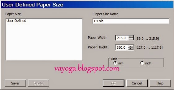 TIPS TRIK KOMPUTER DAN INTERNET: Cara Setting Print Kertas 