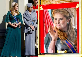 Princess Catharina-Amalia attends first Opening of Parliament