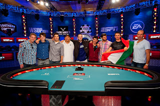 The final nine -- a.k.a. the 'Octo-Nine' -- in the 2012 WSOP Main Event