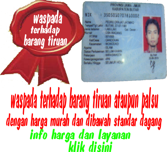 waspada barang tiruan