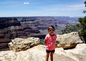 It's the Grand Canyon! Just as big and beautiful as I remembered it.