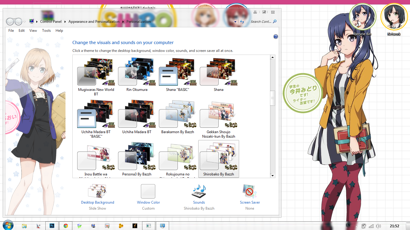 [Theme Win 7] Shirobako By Bashkara