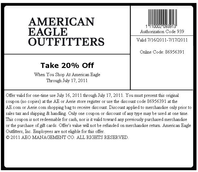 American+eagle+coupons+printable+july+2011