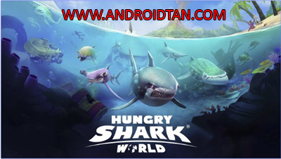 Hungry Shark World Mod Apk + Data v2.4.2 Unlimited Gems Sharks Unlocked Terbaru