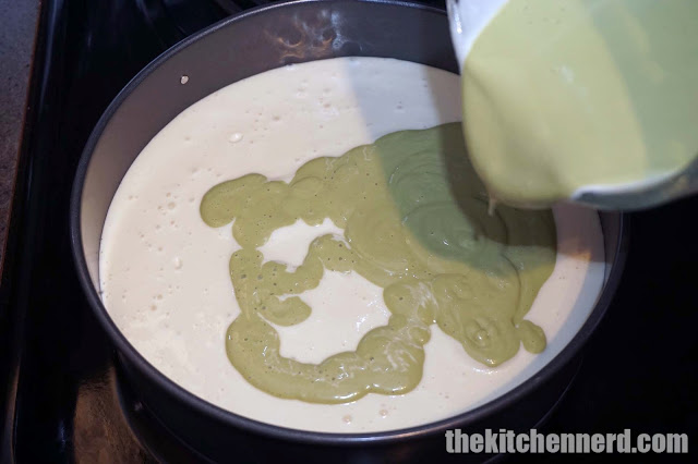 No-Bake Matcha Tofu Cheesecake | The Kitchen Nerd