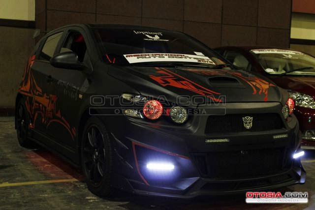Foto Mobil Chevrolet Aveo Modifikasi Keren Ala 