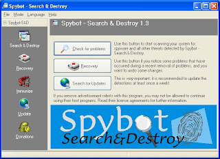 Spy Bot Search and Destroy 1.3