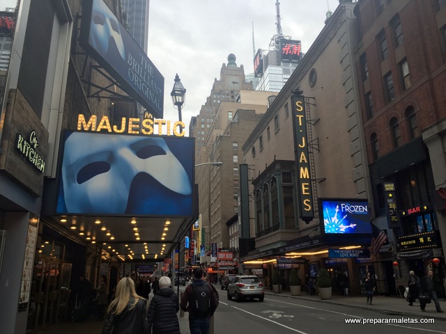 broadway y los teatros