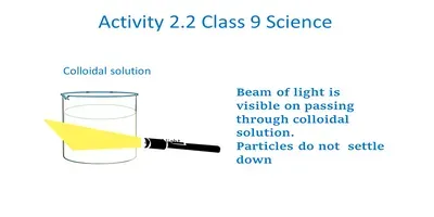 activity class 9 science is matter around us pure