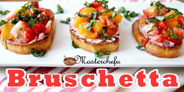 Bruschetta Veg Recipes-masterchefu