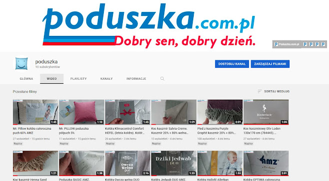 Kanał PODUSZKA.com.pl