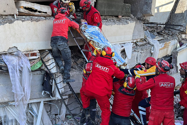 Woman pulled alive from rubble in Turkey on Monday as death toll exceeds 36,000