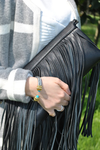 bracciale majique london oceanic jewelers majique london braceler  outfit borsa con frange come abbinare la borsa con frange abbinamenti borsa frange borsa a mano con frange clutch con frange fringed bag how to wear fringed bag fringed bag outfit outfit primaverili spring outfit outfit marzo 2016 march outfit mariafelicia magno fashion blogger color block by felym fashion blogger italiane fashion blog italiani fashion blogger milano blogger italiane blogger italiane di moda blog di moda italiani ragazze bionde blonde hair blondie blonde girl fashion bloggers italy italian fashion bloggers influencer italiane italian influencer