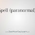 Spell (paranormal)