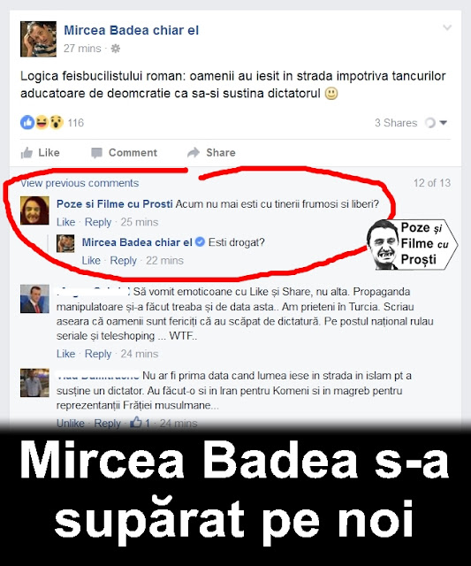 Mircea Badea s-a sucit, e de partea tinerilor frumosi si liberi din Turcia