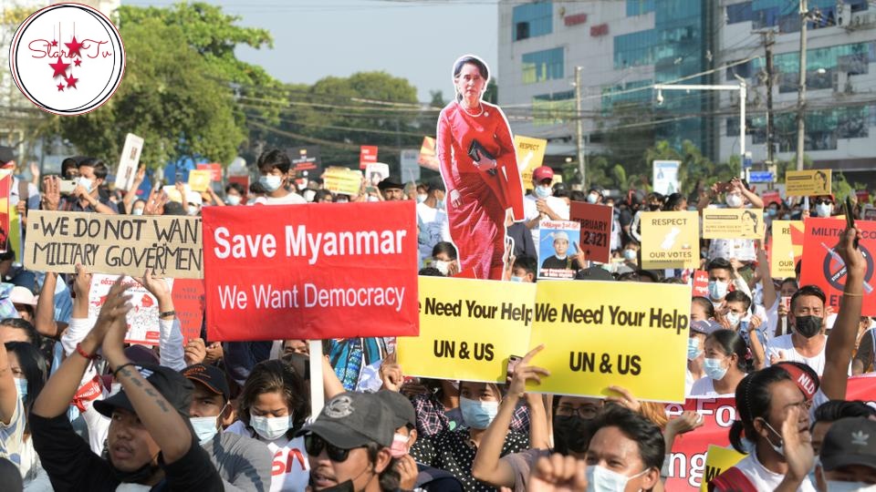 Myanmar Diaspora In Us Rally
