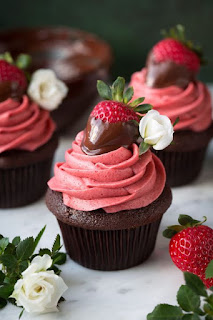 valentines cupcake
