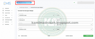 Membuat Dan Menambahkan Siswa Kedalam Rombel di Emis 4.0