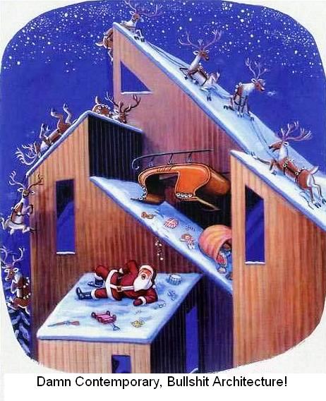 Funny Santa Picture - Christmas Cartoon