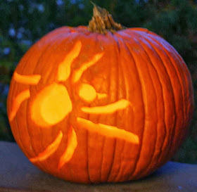 Scary Spider - pumpkin carving for Halloween :: All Pretty Things