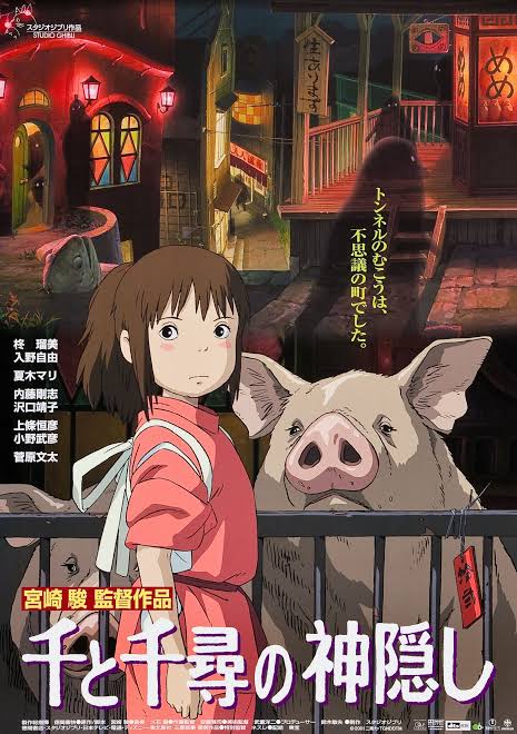 Download Spirited Away (2001) Dual Audio (Hindi-Jap) 480p [400MB] || 720p [1GB]