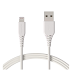 AmazonBasics Lightning to USB A Cable, MFi Certified iPhone Charger, White, 6 Foot