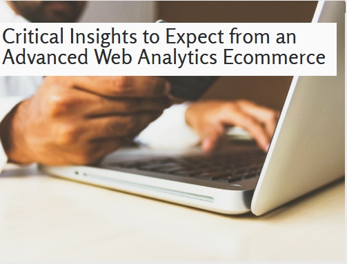 Critical Insights to Expect from an Advanced Web Analytics Ecommerce