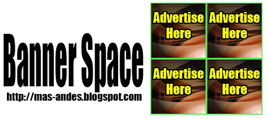 Cara Membuat Space Banner Iklan di Blog Space Banner Iklan Blog