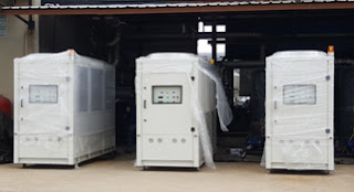 Chiller for Biogas Gas Dryer : Dehumidifier