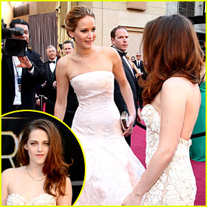 kristen stewart white dress oscars