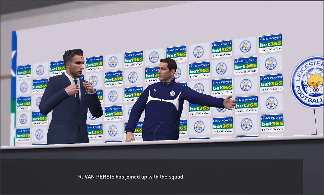 PES 2016 Leicester City F.C. Manager Kits Sponsor Set by fifacana ...