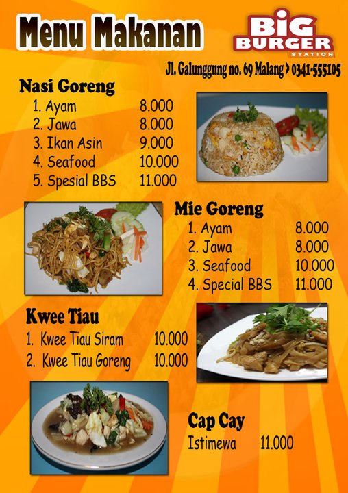 Contoh Spanduk promosi Makanan  azkaprint