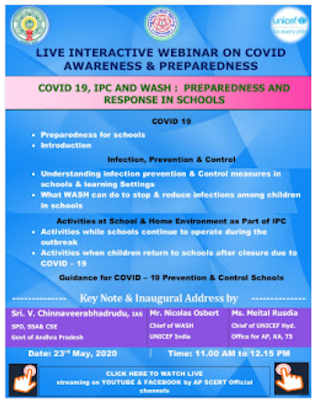 Live interactieve webinar on covid awareness & preparedness