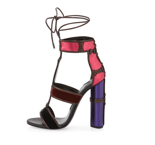 Dolce & Gabbana Dolce & Gabbana Multicolor Crystal Keira Sandals Silk Shoes  2024 | Buy Dolce & Gabbana Online | ZALORA Hong Kong