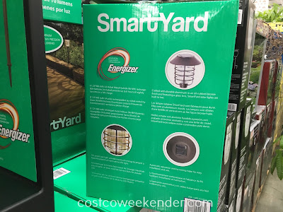 Costco 922354 - SmartYard 8 LED Solar Pathway Lights: great for the paths leading up to your home