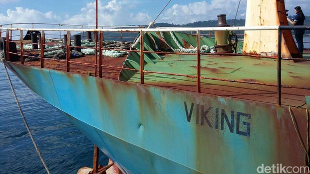 Tenggelamkan Kapal Viking, Mentri Kelautan RI Beri Pesan Untuk Dunia