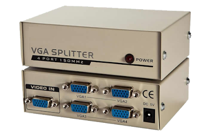 Pengertian VGA Splitter dan Kegunaannya