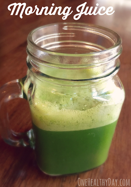 Healthy morning juice recipe