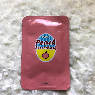 A'Pieu Sweet Peach Sheet Mask maseczka