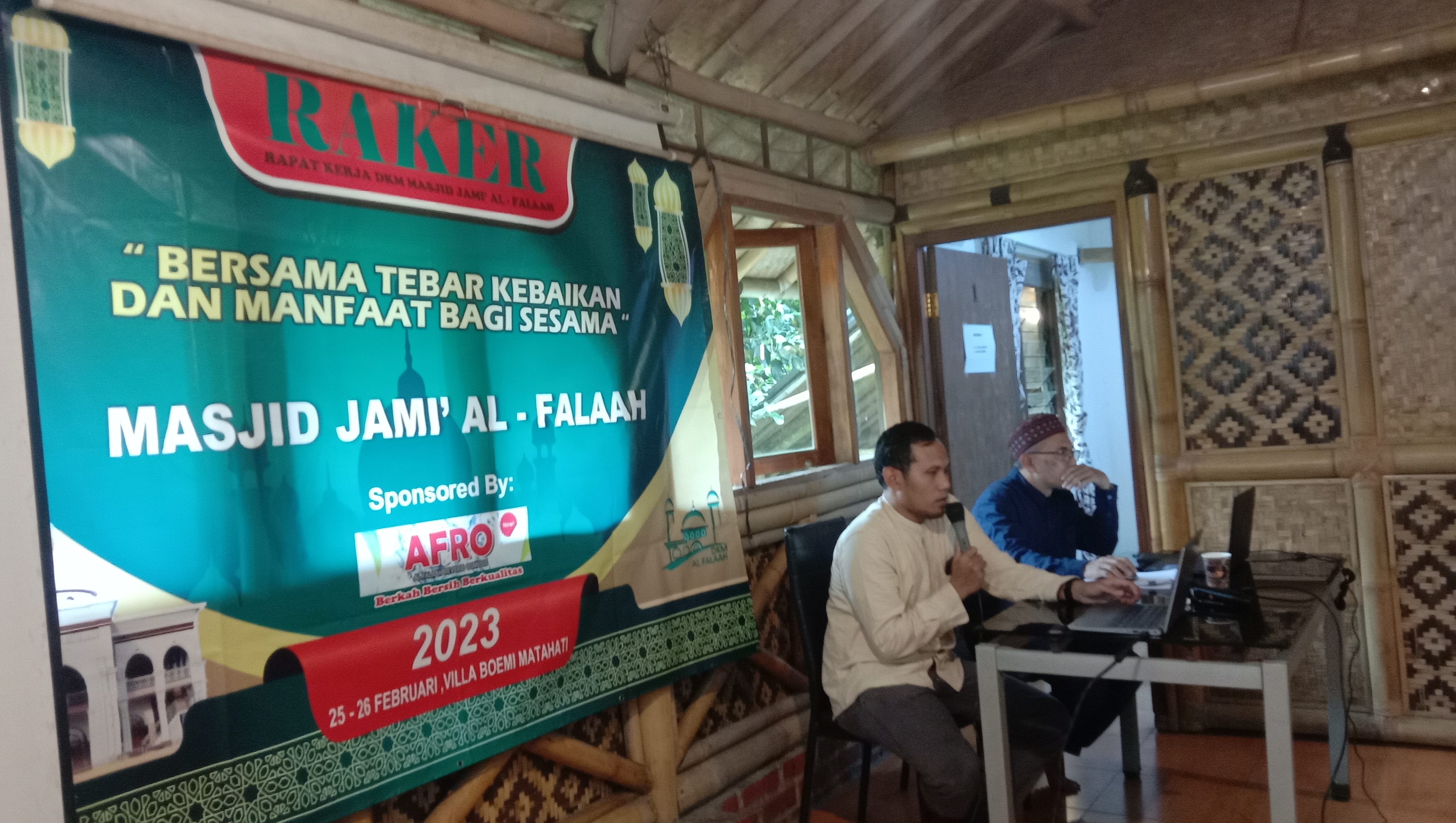 DKM Masjid Jami' Al - Falaah Sektor V Sukses Gelar Raker kelima