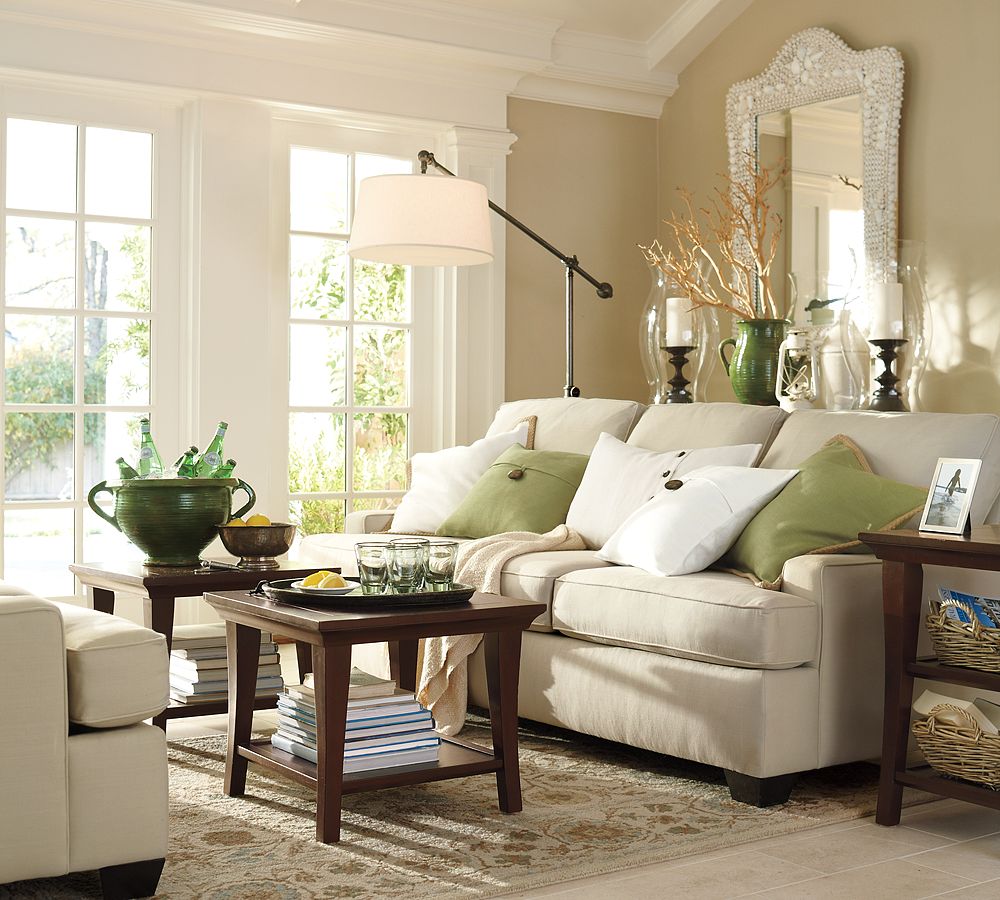 Pottery Barn Family Room Ideas