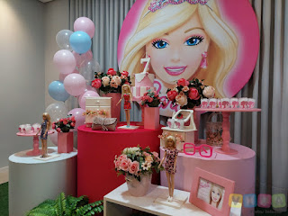 Decoração festa infantil Barbie