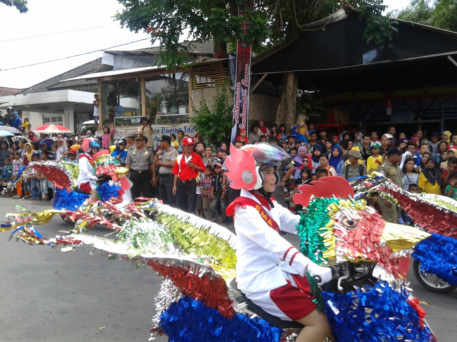 Pawai Pembangunan Kendaraan Hias Dan Pawai Taaruf STQ Ke XXII Di