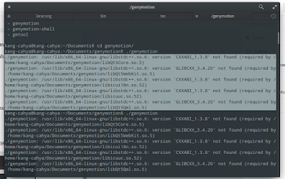Cara install genymotion di linux