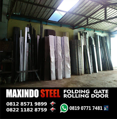 Folding gate murah di karangmekar Bekasi