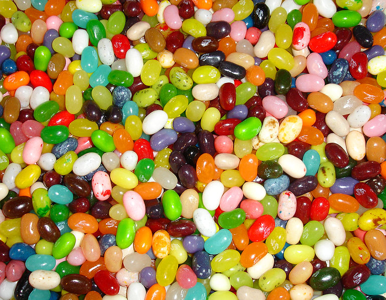 Jelly bean colors and flavors Endless possibilities Source Wiki 