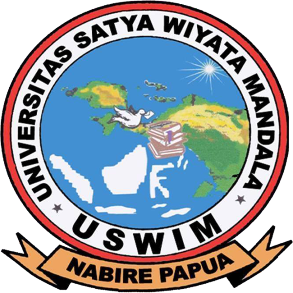 Cara Pendaftaran Online Penerimaan Mahasiswa Baru (PMB) Universitas Satya Wiyata Mandala (Uswim) Nabire - Logo Universitas Satya Wiyata Mandala (Uswim) Nabire PNG JPG