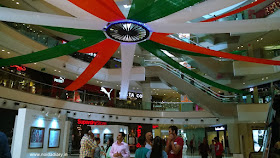 Noida Diary: Independence Day Decor at DLF Mall of India, Noida